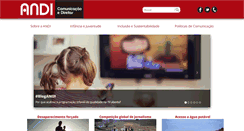 Desktop Screenshot of andi.org.br