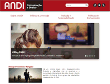 Tablet Screenshot of andi.org.br