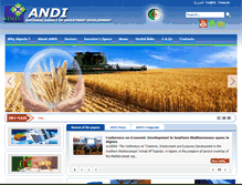 Tablet Screenshot of andi.gov.dz