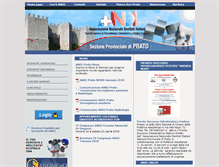 Tablet Screenshot of prato.andi.it