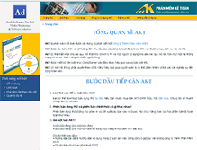 Tablet Screenshot of akt.andi.vn